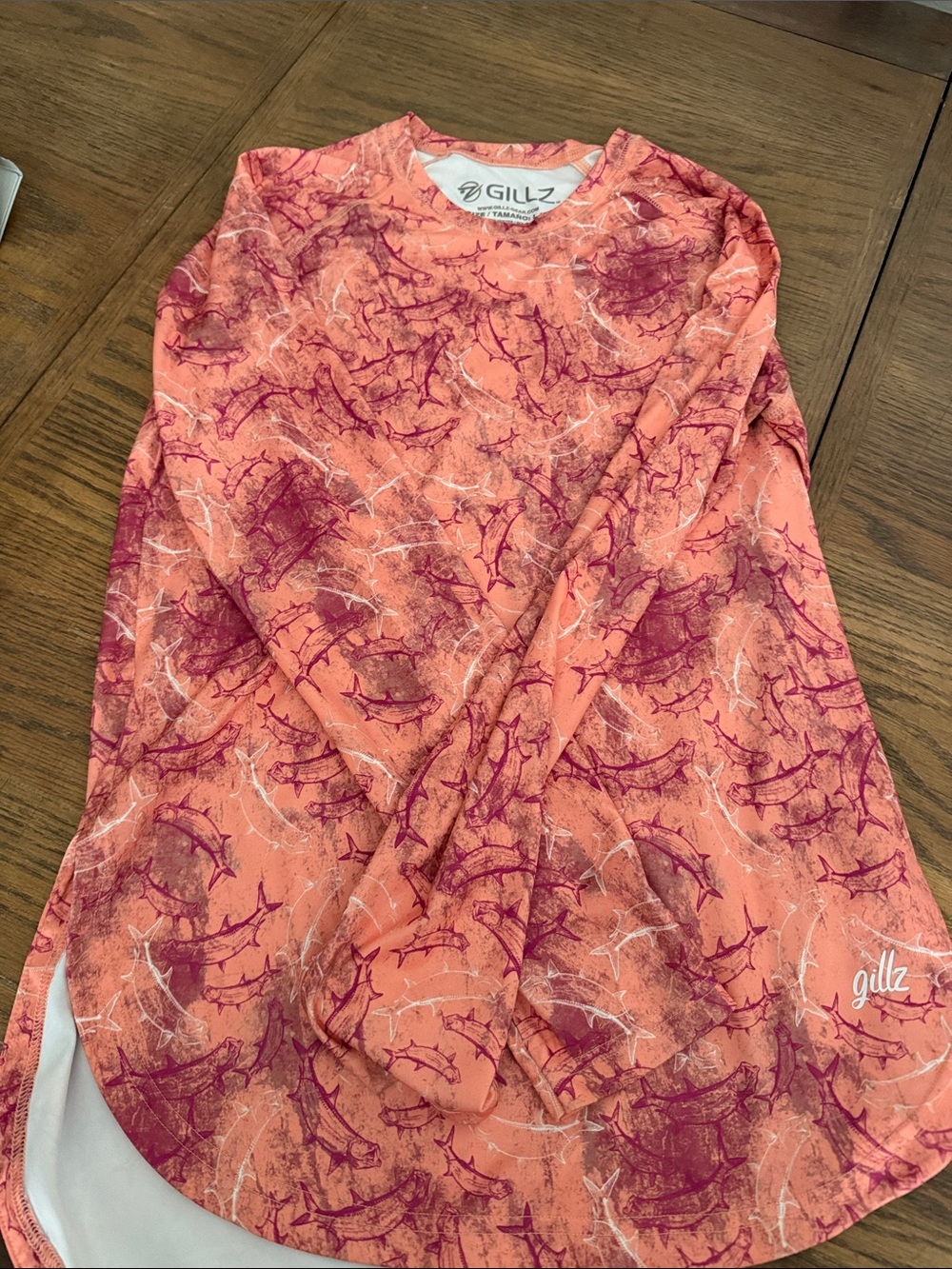 Women’s Gillz Coral Pink Performance Fishing Top